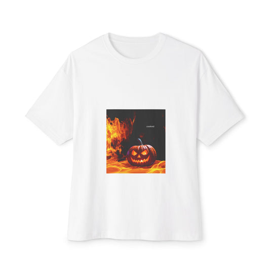 Oversized Tee - Funny Halloween Fun Spooky 'Cooked' Design